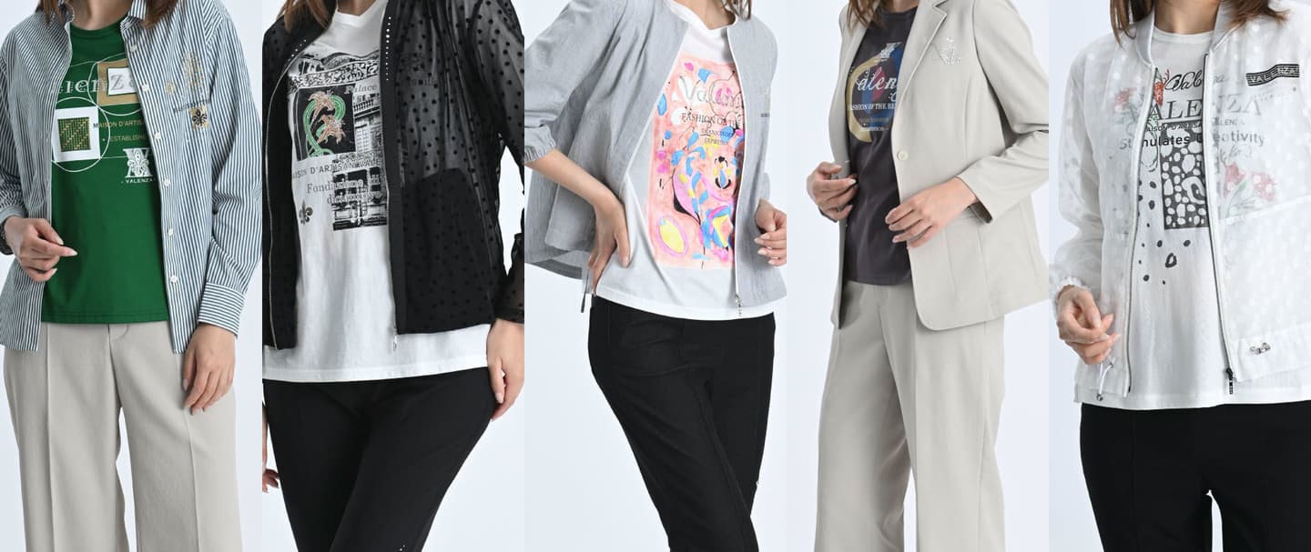 ブランドの秋冬コレクション撮影