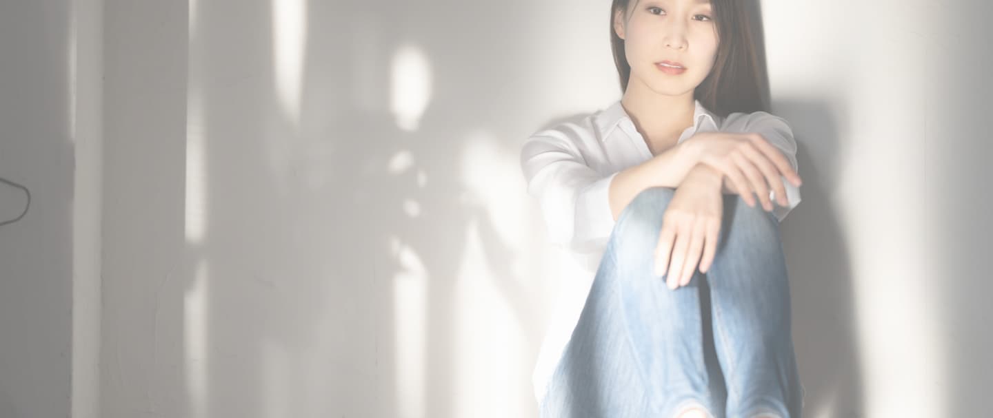 夕方の自然光を利用したポートレート（studio akegure）